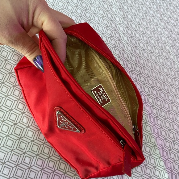 Authentic Prada fabric cosmetic pouch, Brand New - Picture 2 of 4